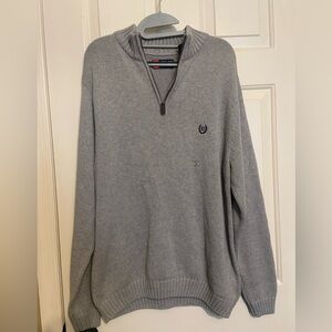 Chaps men’s grey sweater size large NWOT